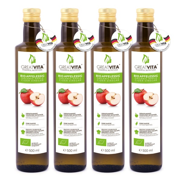 GreatVita Bio Apfelessig 2000 ml