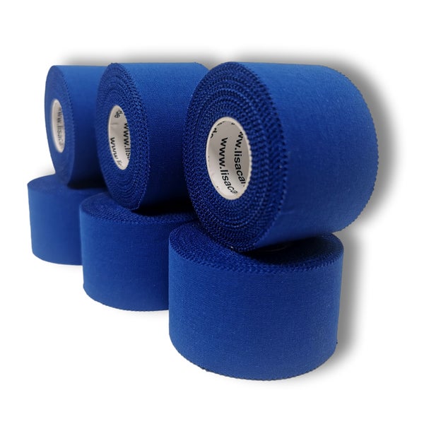 LisaCare Sport Tape - Blau Mix - 3,8cm x 10m 6 St