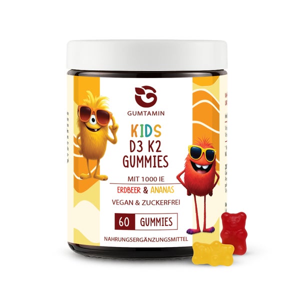 Gumtamin Kinder D3 K2 Gummies 60 St
