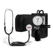Produktabbildung: Pulox Manuelles Aneroid Blutdruckmessgerät & Flachkopf-Stethoskop im Set 1 St