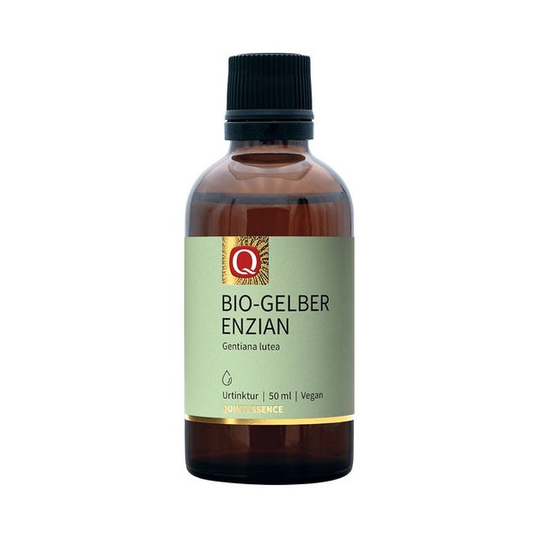 Quintessence Bio-Gelber Enzian Tinktur - in Bioqualität 50 ml