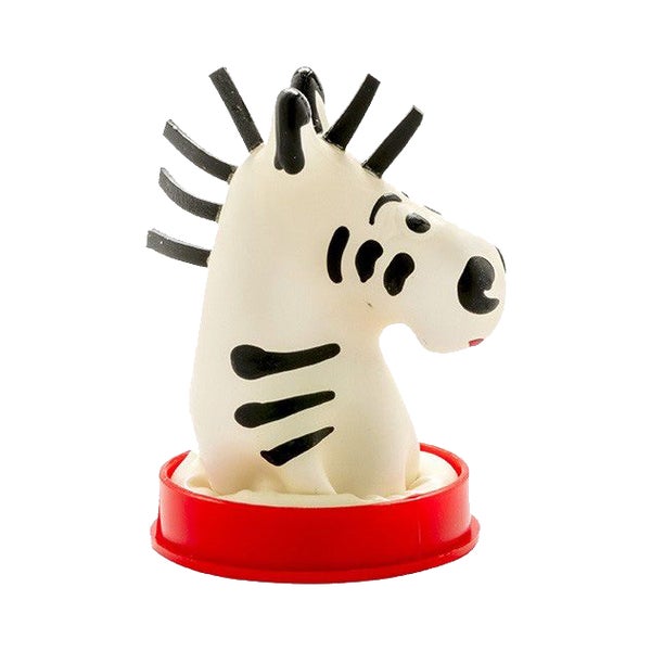 Scherzkondom «Zebra» – handbemalt, mit tierischem Flair! (1 Stück) 1 St