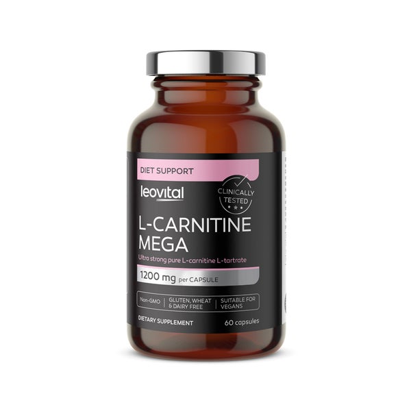 Polleo L-Carnitine Mega, 60 Kapseln 60 St
