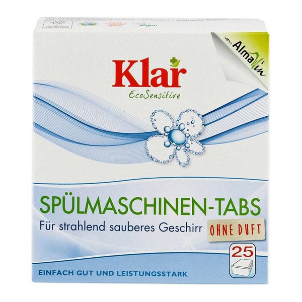 Klar Spülmaschinen-Tabs Ohne Duft 500 g
