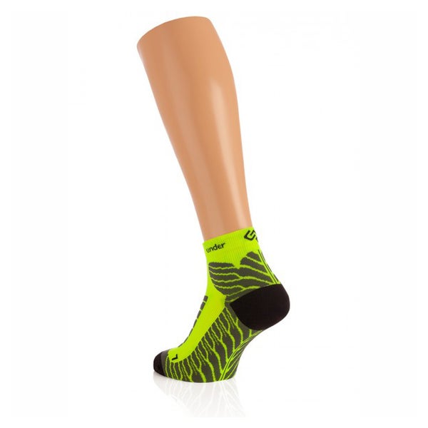 UNDER PRESSURE Sneakers | Sportsocken (1 Paar) 35-38 / neongelb 2 St