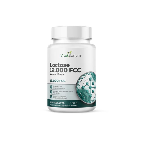 VitaSanum® Lactase 12.000 FCC – Lactase-Enzym  St
