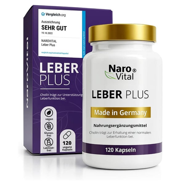 Leber Plus | Mariendistel Komplex Kapseln | Leberkur 120 St