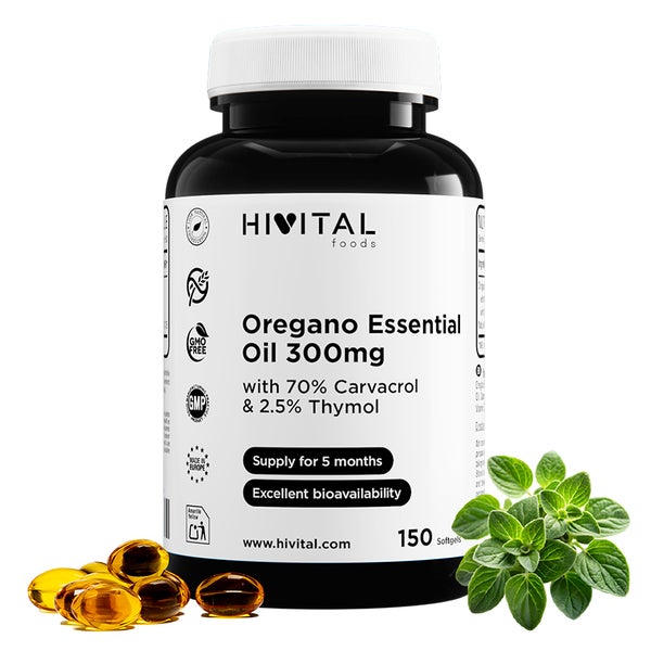 Oregano-Öl 300 mg | 150 Softgels 150 St