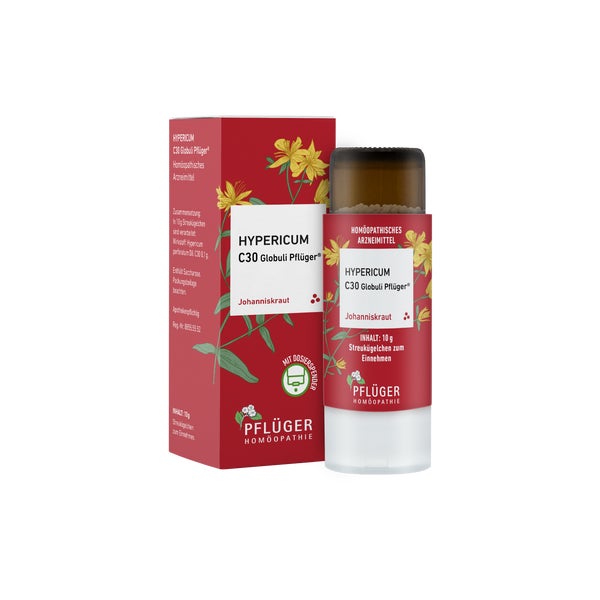 Hypericum C30 Globuli Pflüger 10 g