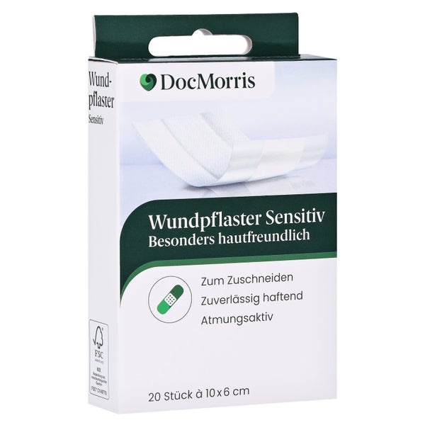 DocMorris Wundpflaster Sensitiv 20 St