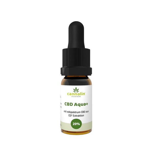 Cannalin - Aqua Wasserführendes CBD Öl - THC Frei - 20% 10 ml