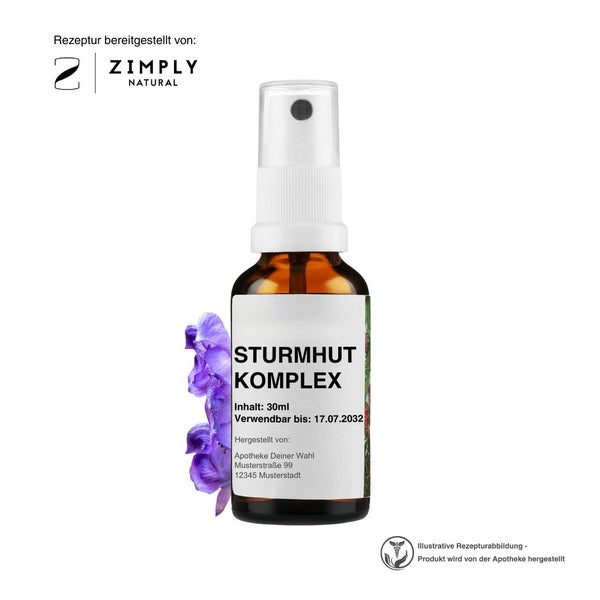Zimply Natural STURMHUT KOMPLEX - Pflanzbasierte Rezeptur 30 ml