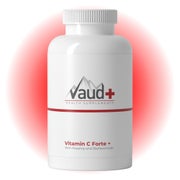 Vaud Vitamin C Forte - 873 mg Gepufferte Vitamin C mit Hagebutte - Immunsystem - 60 Tabletten 90 St