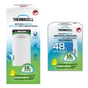 Thermacell Mückenabwehr Protect, weiß-grün + Nachfüllpackung 48 Stunden 1 St