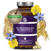 QIDOSHA Bio Nachtkerze & Bio Borretsch Öl 120 St