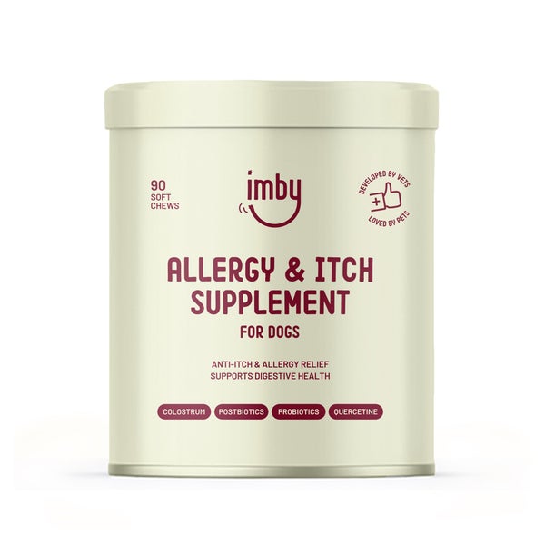 Imby Allergy and Anti-Itch - Kausnacks für allergische Hunde mit Juckreiz 90 St