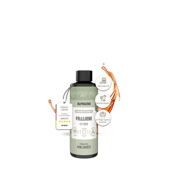 Fellliebe Futteröl für Katzen 100 ml