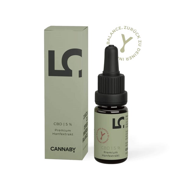 CANNABY CBD Premium Öl 5% 10 ml