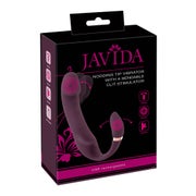JAVIDA - Nodding Tip - Vibrator mit Stimulator 1 St
