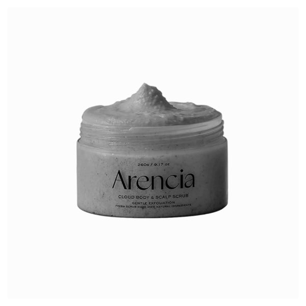 Arencia Cloud Body  & Scalp Scrub Lavender & Pear