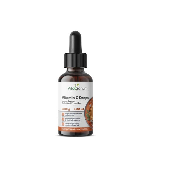 VitaSanum® – Vitamin C Tropfen – 1000 mg Tagesportion – 30 ml 30 ml