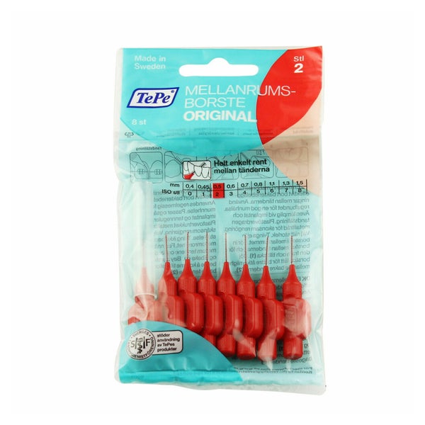 TePe Normale Interdentalbürsten 0,5mm 8St.
