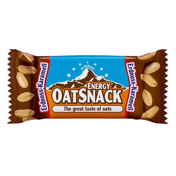 Oat Snack Riegel - Erdnuss Karamell - 65 g Riegel