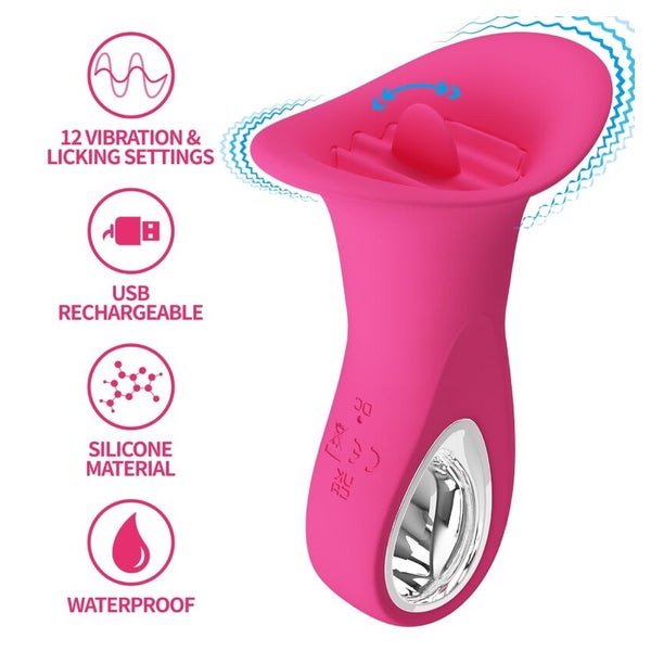 Pretty Love - Clyde Oralvibrator Vibrierende Zunge 1 St