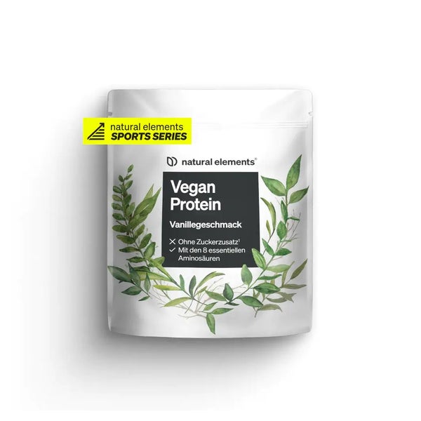Veganes Proteinpulver - 1 kg Vegan Protein Vanille - 20g Protein (auf 30g) – aus Erbse, Sonnenblume & Kürbis - Whey Ersatz – in Deutschland produziert & laborgeprüft 1000 g