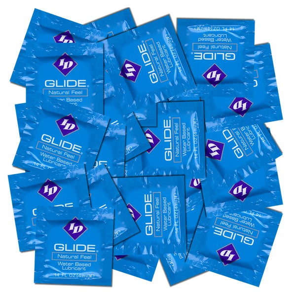«Glide» Lube – veganes Gleitgel, hygienische Sachets 40x4ml (0.16 l) 160 ml