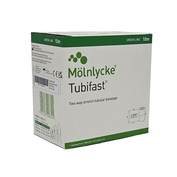 Tubifast 2-way Stretch 5 cmx10 m grün 1 St