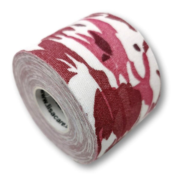 LisaCare Kinesiologie Tape - Camo Rosa - 5cm x 5m 1 St