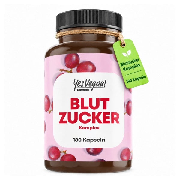 Blutzucker Komplex Kapseln mit Ceylon Zimt, Zink, Inositol 180 St