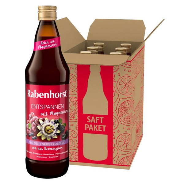 Rabenhorst Entspannen mit Magnesium 6x 700ml 4200 ml