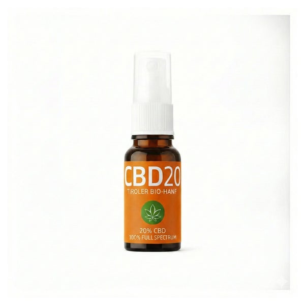 Naturblut CBD Öl 20% mit Minzgeschmack & Sprühkopf 10 ml