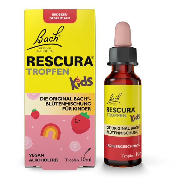 Bach RESCURA Kids Erdbeer Tropfen 10 ml