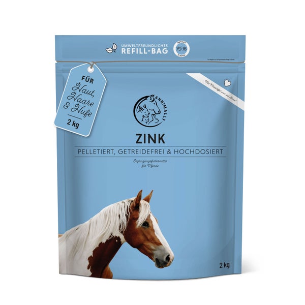 Annimally Zink Pellets - Nachfüllpackung 2 kg