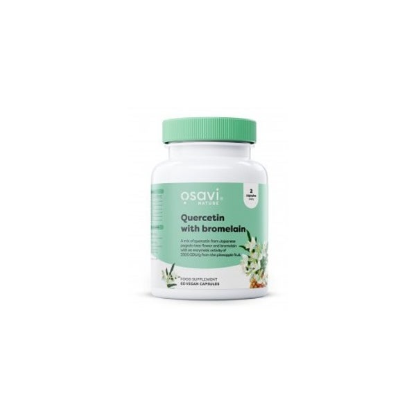 Quercetin mit Bromelain, vegane Kapseln 60 St