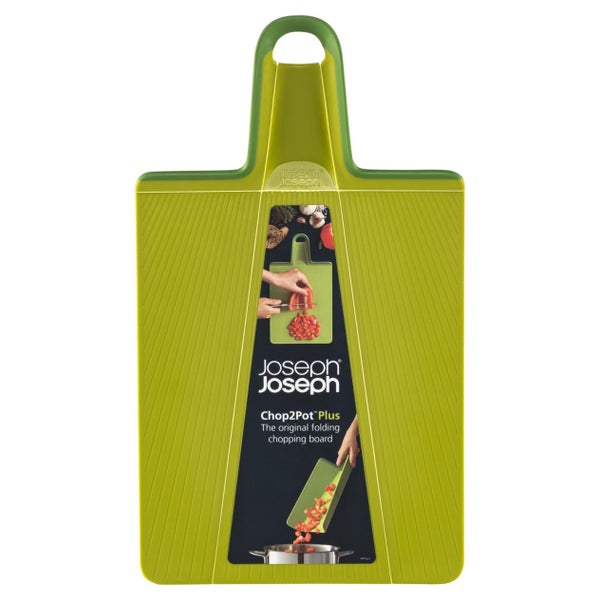 Joseph Joseph  Chop2Pot Plus Faltbares Schneidebrett (Normal) - Grün