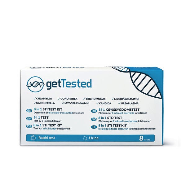 GetTested 8 in 1 STI Test-Kit Schnelltest 1 St