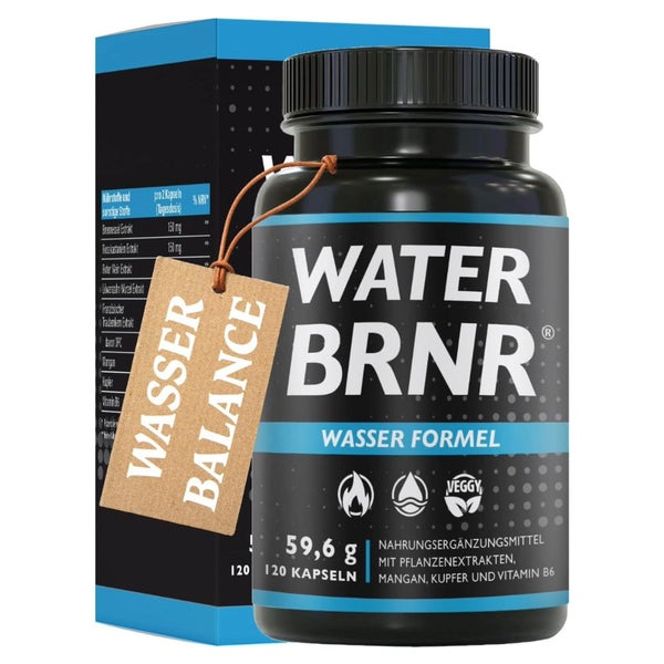 BRNR WATER BRNR Wasser Balance Stoffwechsel Kapseln 120 St