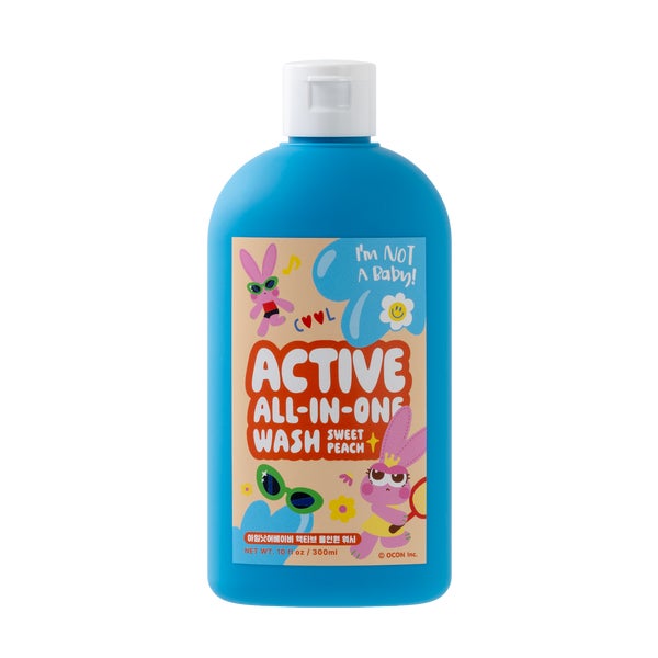 IM NOT A BABY Active All-in-One Wash Pfirsich 300 ml