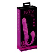 JAVIDA - Stoß-Vibrator mit Klitoris-Stimulationsarm 1 St