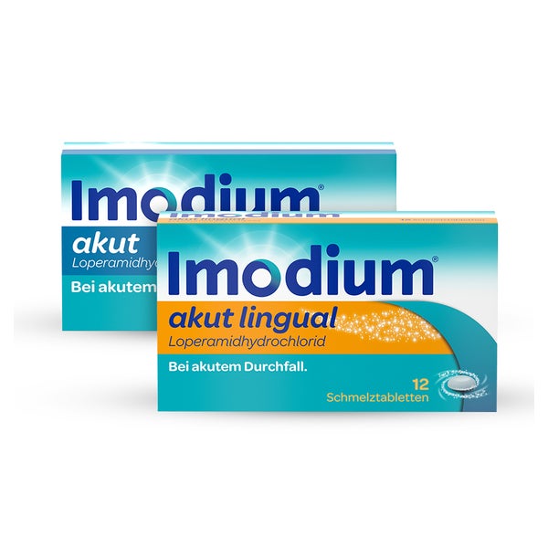 Imodium akut lingual + akut 1 Set