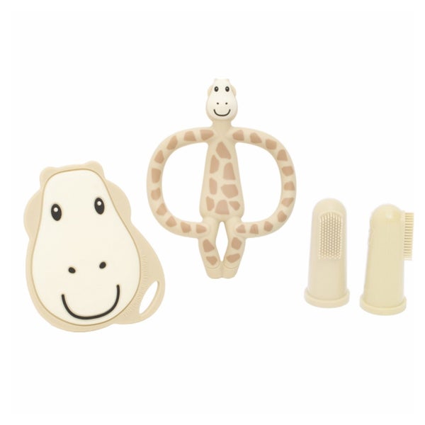 Matchstick Monkey Beißring / Zahnungshilfe / Beißspielzeug für wundes Zahnfleisch Starter Set 1 St