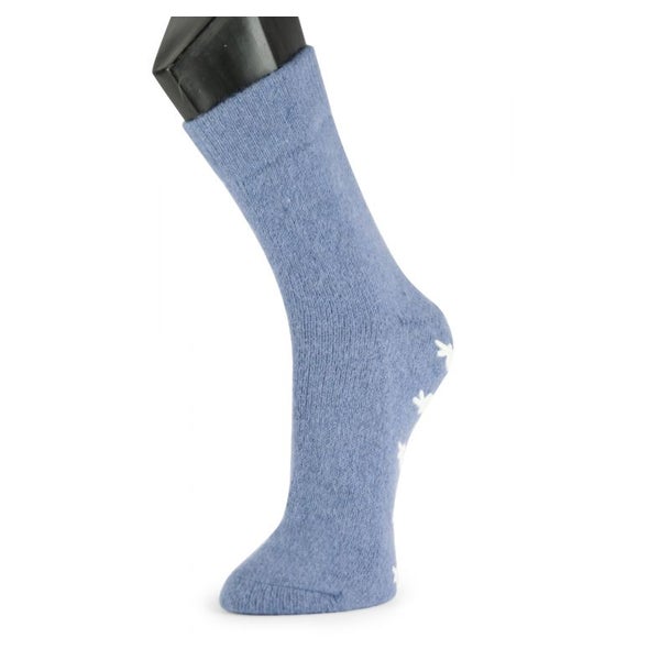 LINDNER® Angora Fusswärmer "Rabbit", Blau, Gr. 43 - 44 1 St