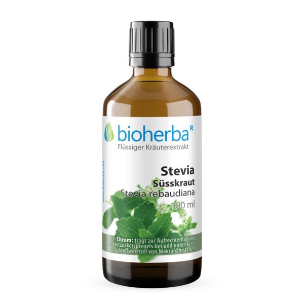 Stevia SÜsskraut Extrakt Tropfen 100 ml