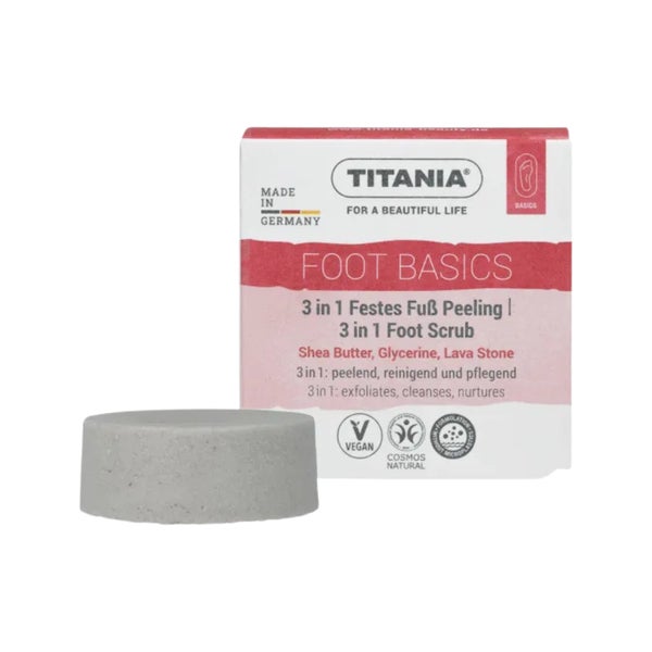 Titania 3 in 1 Festes Fuß Peeling 1 St