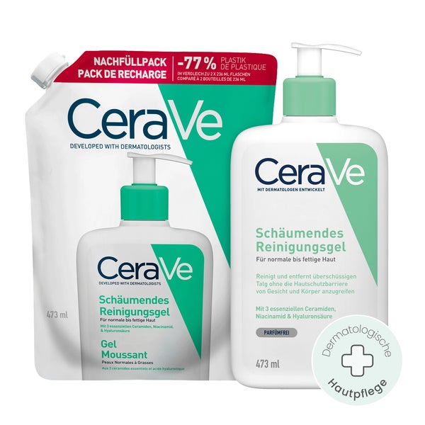 CeraVe schäumendes Reinigungsgel + NF​ 1 Set