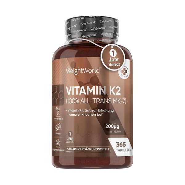 WeightWorld Vitamin K2 MK7 365 St